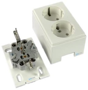 Attema P25-K25 wcd 2-voudig RA wit Attema ZC25 - 4745588-2