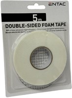 Entac Dubbelzijdige foamtape 19mm rol 5m - 4139520-2