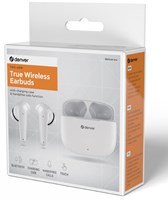 Denver Bluetooth draadloze earbuds compact + oplaadcase wit - 7120860-2