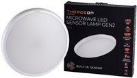 Thorgeon LED Plafonniere 265mm wit 16W Tri-White IP65 + sensor - 5017775-2