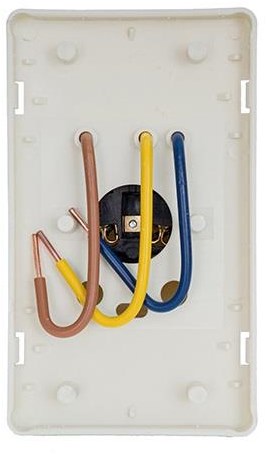 Enzo Deksel met stopcontact RA | voor lasdoos creme POWER - 4047809-2
