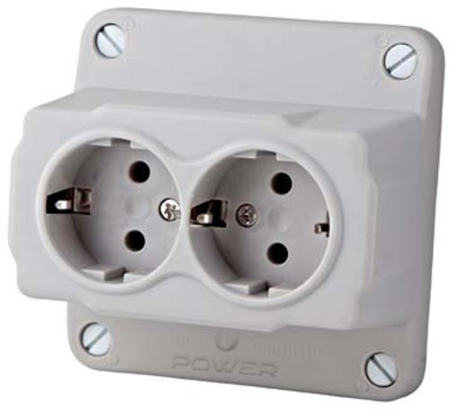 Enzo ABL Deksel kabeldoos uni ABL dubbel wcd - 4047870-2