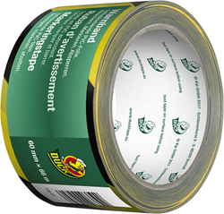 Duck Markeringstape | 60 mm x 66 m | Geel/zwart - 20.501.94