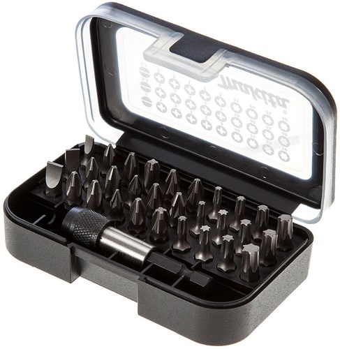 Makita Accessoires 31-delige bitset in plastic box met riemclip - D-30667-3