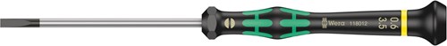 Wera 2035 Kraftform Micro Zaagsnede Schroevendraaier, 0.60 x 3.5 x 80 mm - 1 stuk(s) - 05118012001