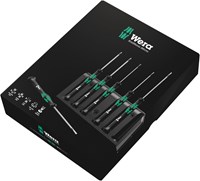 Wera 2035/6 A Micro-schroevendraaierset + Houder, 6 -delig - 1 stuk(s) - 05118150001-3