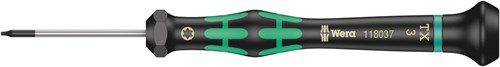 Wera 2067 Kraftform Micro TORX® Schroevendraaier, TX 3 x 40 mm - 1 stuk(s) - 05118037001