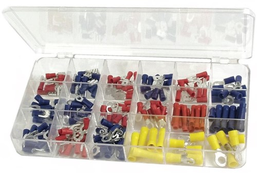 Brüder Mannesmann Kabelschoen assortiment 175 dlg (Hobby) - 208-2