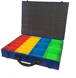 Little jumbo STALEN ASSORTIMENTSKOFFER 66 MM MET 23 INZETBAKJES - 2150106623