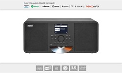 Imperial DABMAN i205 CD Hybride Stereo Radio DAB+ / FM / Internet / Bluetooth Zwart - 22-238-10