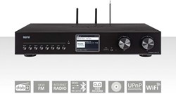 Imperial DABMAN i560 CD Alles-in-één HiFi-systeem met versterker en CD-speler DAB+ / FM / Internet / Bluetooth Zwart - 22-254-00