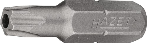HAZET 5-sterren-bit 2225-27H · 1/4 inch (6,3 mm) zeskant massief · Binnen-5-ster-profiel met tap · SW 27H