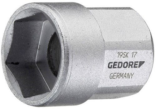 Gedore Dopsleutel 1/2" 21 MM 6-kant - 2225964