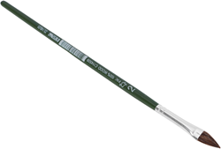 Copenhagen Pro Autolakpenseel | Maat 02 | Pony haar | FSC groen gelakte houten steel - 23.149.01