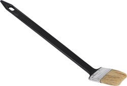 Copenhagen Pro wegwerp radiatorkwast - maat 1.5 - wit Chinees varkenshaar - kunststof steel - 23.224.15