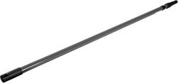 Copenhagen Pro televerlengsteel grijs - 1-2 m - geëpoxeerd metaal - kunststof handgreep - 23.401.01