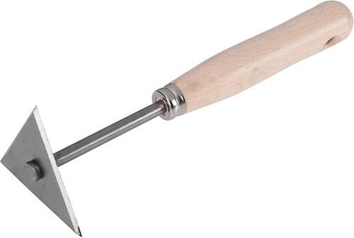 Copenhagen Pro driehoekschraper - dun - 8 cm - FSC houten handvat - 23.541.08