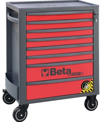 Beta RSC24A/8-R Gereedschapswagen met 8 laden | met anti-omval systeem - 024004183 024004183