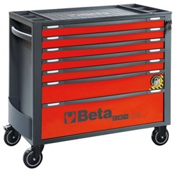 Beta RSC24AXL/7-R Gereedschapswagen met 7 laden | met anti-omvalsysteem | breed model - 024004273 024004273