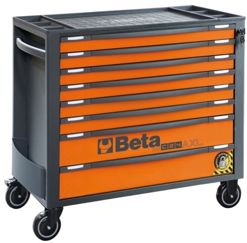 Beta RSC24AXL/8-O Gereedschapswagen met 8 laden | met anti-omval beveiliging | breed model - 024004281 - 024004281