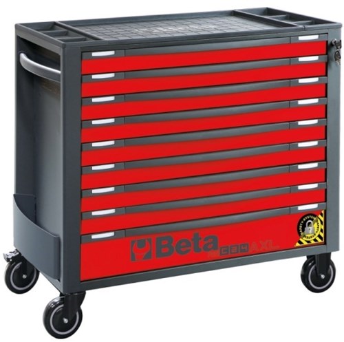 Beta RSC24AXL/9-R Gereedschapwagen met 9 laden | met anti-omvalsysteem | breed model - 024004293 024004293