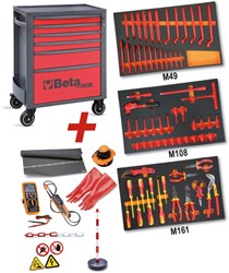 Beta 2400 Rsc24/6 Vem-Wagen + 81-delig Assortiment - 024004016