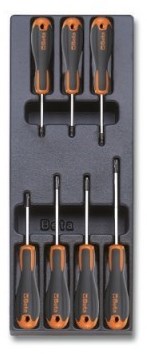 Beta T216 Harde voorgevormde inlegbak met Beta Evox schroevendraaiers met Torx® profiel - 024240216 - 024240216