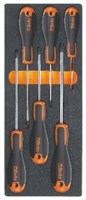 Beta M216 Zachte foam inlegbak met Beta Easy schroevendraaiers met Phillips® profiel - 024500216 024500216
