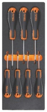 Beta M217 Zachte foam inlegbak met Beta Easy schroevendraaiers met Torx® profiel - 024500217 024500217