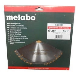 Metabo Cirkelzaagblad | HW/CT 254 x 2,4 x 30 48 WZ | 628061 - 628061000