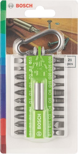Bosch Accessoires 21-delige bitset (lg) - 2607002823-2