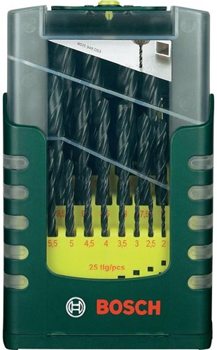 Bosch 2607017154 Professional 25-delige Metaalboorset HSS-TiN titanium