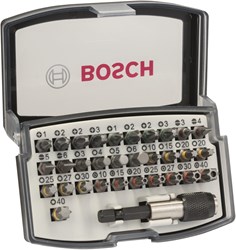 Bosch Accessoires Sets Prof  (32-delige set schroefbit PH1-PH2 (2x)-PH3/ PZ1-PZ2 (2x)-PZ3/ HEX3-HEX4-HEX5-HEX6/ T10-T15-T20-T20-T25-T27-T30-T40) - 2607017564