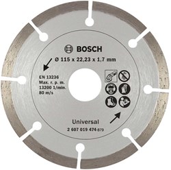 Bosch Accessoires diamantdoorslijpschijf voor bouwmateriaal, 115 mm - 2607019474