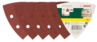 Bosch Accessoires 25-delige schuurbladenset voor deltaschuurmachines, korrel 60 - 2607019488