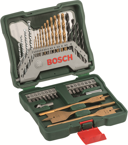Bosch Accessoires 40-delige X-Line titanium boren- en schroefbitset - 2607019600