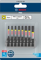 Bosch Accessoires Schroefbit Impact Control T15 / T20 / T25 / T30 / T40 50 mm 8x - 2608522329-2