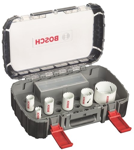 Bosch 1x PRO Multi Material Power Change Plus gatzaag (voor Zachthout, Gipsplaat, 127 mm, Professional Accessoires Boor-/schroefmachines