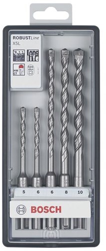 Bosch Accessoires SDS-Plus hamerboren | Robustline S4L | 5-Delig | 2607019927 - 2607019927