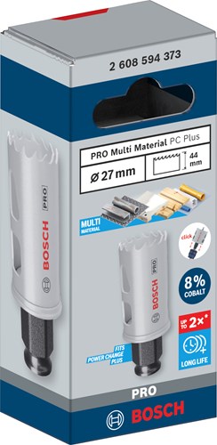 Bosch Accessoires PRO Multi Material PC Plus gatzaag | 27 mm - 2608594373