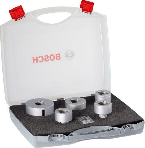 Bosch Accessoires X-LOCK Diamantboorset ? 25,35,51,68 mm + ? 20mm diamantfreesboor - 1 stuk(s) - 2608599037