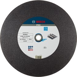 Bosch Accessoires Doorslijpschijf recht Expert for Metal A 36 R BF, 400 mm, 25,40 mm, 3,2 mm - 1 stuks - 2608600544