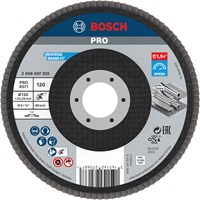 Bosch Accessoires 1 Lamellenschijf 125 X571, Best for Metal recht, 120 - 2608607329