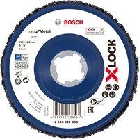 Bosch Accessoires X-LOCK Reinigingsschijf N377 Metal, Ø125mm - 2608621833-3