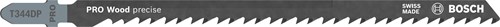 Bosch Accessoires 5 x Precision voor hout decoupeerzaagblad T344DP - 2608633A36