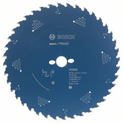 Bosch Accessoires Cirkelzaagblad expert for Wood 165x20x2.6/1.6x24T - 2608644022
