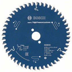 Bosch Accessoires Cirkelzaagblad Expert for High Pressure Laminate 160x20x2.2/1.6x48T  - 2608644132