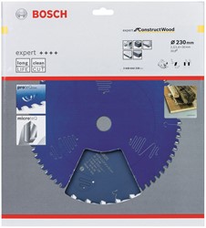 Bosch Accessoires Expert for Construct Wood cirkelzaagblad EX CW H 230x30-30 230 x 30 x 2,5 mm, 30 - 1 stuk(s) - 2608644338 - 2608644338