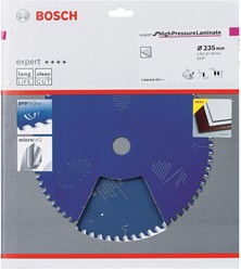 Bosch Accessoires Expert for High Pressure Laminate cirkelzaagblad EX TR H 235x30-64 - 1 stuk(s) - 2608644357 - 2608644357