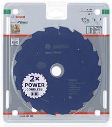 Bosch Accessoires Expert for Wood cirkelzaagblad voor accuzagen 190x1,5/1x30 T18 - 1 stuk(s) - 2608644512 - 2608644512